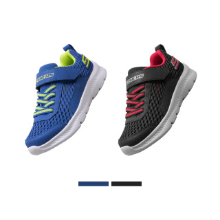 skechers 斯凯奇 2020夏季新款男童魔术贴运动鞋 400045l 宝蓝色/ryl