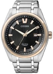 钛合金蓝宝石光动能Citizen Herren-Uhren Analog Quarz, eco-Drive Titan 32003249