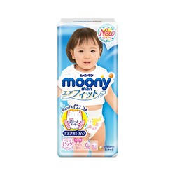 moony 尤妮佳 女婴拉拉裤 XL38片 *4件