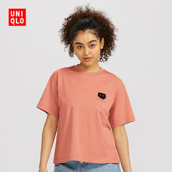 优衣库 女装 (UT) Cats are Purrfect印花T恤 428423 UNIQLO