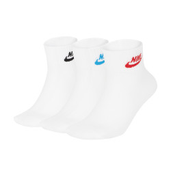 Nike 耐克官方 EVERYDAY ESSENTIAL ANKLE 运动袜(3 双)SK0110
