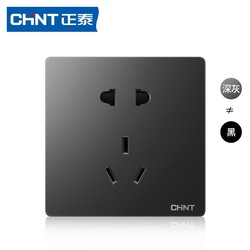 CHNT 正泰 五孔插座 10只装