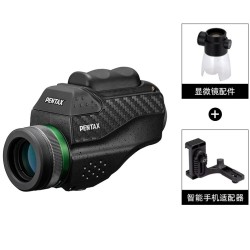 PENTAX 宾得 vm 望远镜 掌中宝 VM 6x21 WP套机+手机夹+显微镜