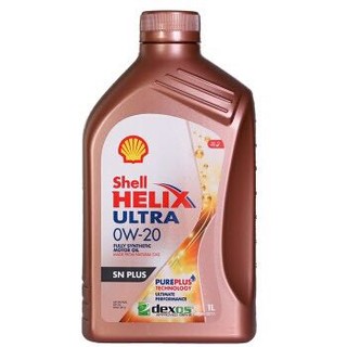 京东PLUS会员：Shell 壳牌 金装 超凡喜力 Helix Ultra 0W-20 全合成机油 SN 级 1L 2019款 *5件