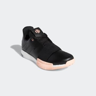 adidas 阿迪达斯 Harden Vol.3 男士篮球鞋 EE3956 黑色/纯质灰