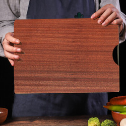乌檀木菜板整木砧板实木家用占板刀板切菜板案板