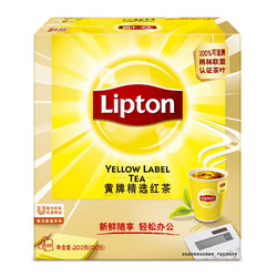 Lipton 立顿 黄牌精选红茶包 100包