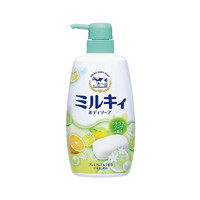 COW日本牛乳石碱美肌温和保湿沐浴露柑橘味 *3件