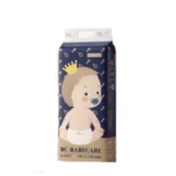 BabyCare 皇室系列 婴儿纸尿裤 XL36片 *4件