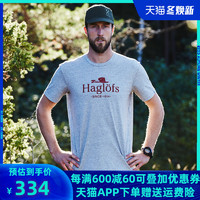 Haglofs火柴棍男款户外休闲图案棉质短袖T恤603992 亚版