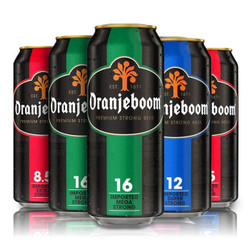 橙色炸弹8.5度12度16度烈性原装进口啤酒全家福混合精酿高度啤酒500ml*6听装 *3件