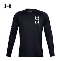 UNDER ARMOUR 安德玛 Tech Triple Logo 1357239 男子长袖运动衣