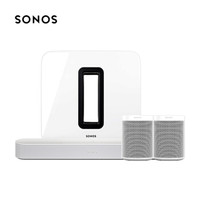 SONOS Beam+SUB+One×2 家庭影院 环绕音箱5.1声道（白色）