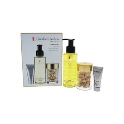 Elizabeth Arden 伊丽莎白·雅顿 紧致弹润护肤礼盒3件套（洁面油100ml+金胶30粒+肌底液5ml）