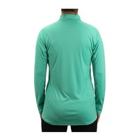 HAGLOFS 火柴棍 FAST ZIP TEE WOMEN 亚版 女士运动T恤 603577-3AY 蓝绿色 XL