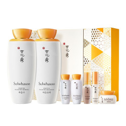 Sulwhasoo 雪花秀 滋盈水乳两件套 (滋盈水125ml 滋盈乳125ml)赠4件小样