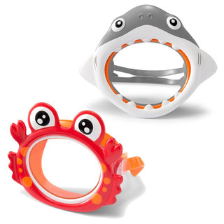 INTEX护目镜面具儿童游泳镜戏水面罩潜水眼镜高清防雾近视