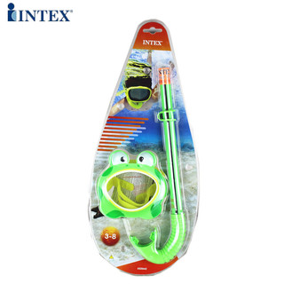 INTEX护目镜面具儿童游泳镜戏水面罩潜水眼镜高清防雾近视