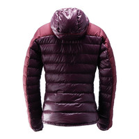 HAGLOFS 火柴棍 BIVVYDOWN HOOD WOMEN 欧版 女士运动羽绒服 603274-32Q 紫红色 S
