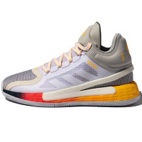 adidas 阿迪达斯 D Rose 11 男士篮球鞋 FW8508 白色/日光金/科技靛蓝 44