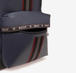 BALLY 巴利 HARPER.MBI男士撞色皮革双肩背包6235410 蓝色