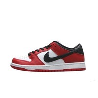 NIKE 耐克 SB Dunk Low 中性休闲运动鞋 BQ6817-600 黑/白/红 38