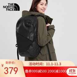 北面19秋冬TheNorthFace 户外舒适防护男女旅行出游双肩背包 3KY9 BP1/黑色 17升/480*295*180mm