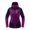 HAGLOFS SKARN HYBRID JACKET WOMEN 软壳衣 603852-1-44Q 淡紫色/巴西莓紫色 S