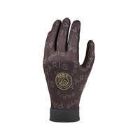 AIR JORDAN 巴黎圣日耳曼 HYPERWARM 联名款 中性足球手套 CU1594-010 黑/煤黑/金