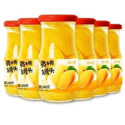 琼皇 水砀山新鲜水果黄桃罐头 248g*10瓶