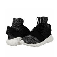 adidas Originals Tubular Doom 男士休闲跑鞋 BB2392 黑羊毛 43.5