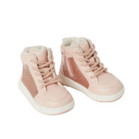 H&M 女童高帮运动鞋 0748748 粉色/闪亮 18.5