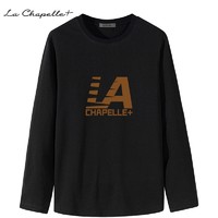 百亿补贴：La Chapelle 拉夏贝尔 男士长袖秋衣T恤