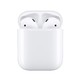  Apple 苹果 新AirPods（二代）真无线蓝牙耳机 有线充电盒版　