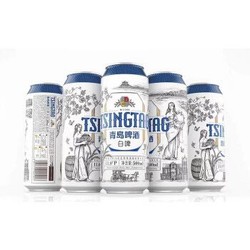 TSINGTAO 青岛啤酒 全麦白啤 11度 500ml*12罐 *3件