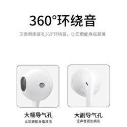 倪朗 半入耳式有线耳机
