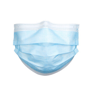 盛和爱众 医用外科一次性口罩 蓝色 10只装*5包