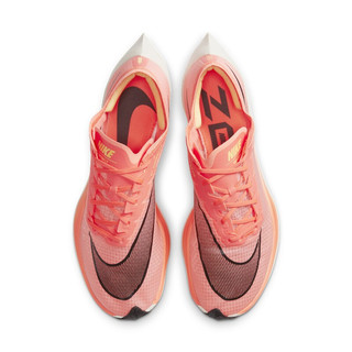 NIKE 耐克 Zoom Vaporfly NEXT% 中性跑鞋 AO4568-800 芒果橙/柚子红 36.5