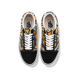 VANS 范斯 Old Skool 中性运动帆布鞋 VN0A4U3BWTX 黑色/彩色 44