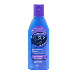 SELSUN Blue 强效去屑止痒洗发水 200ML * 3瓶