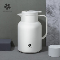 AKAW 爱家屋 玻璃内胆保温水壶 1.5L