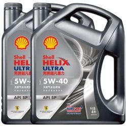 Shell 壳牌 Helix Ultra 超凡喜力 都市光影版 5W-40 API SP级 全合成机油 4L *2瓶
