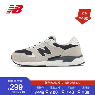 New Balance NB2020新款男鞋女鞋运动鞋ML570BNA复古休闲鞋 米白色/黑色 ML570BNA 40.5 *2件