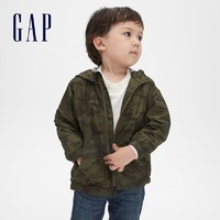 Gap 盖璞 214909-1 男幼童迷彩连帽外套