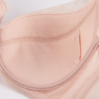 Triumph 黛安芬 刺绣胸罩薄款大胸女士内衣女舒适蕾丝文胸 E002907 肉粉色-WJ 75C