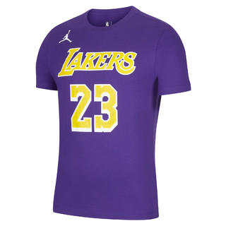 Nike 耐克官方洛杉矶湖人队JORDAN NBA 男子T恤新款CV9987