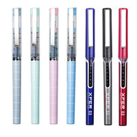 deli 得力 S658 直液式走珠笔 0.5mm 黑色 12支