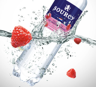 SOURCY 气泡水 树莓味 500ml*24瓶