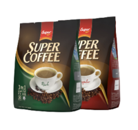 SUPER 三合一速溶咖啡组合装 1.2kg（特浓600g+原味600g)