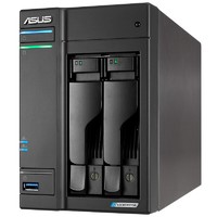 PLUS会员：ASUS 华硕 AS6602T 2盘位NAS（J4125、4GB）